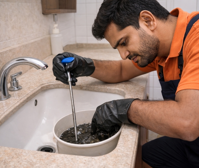 drain block cleaning