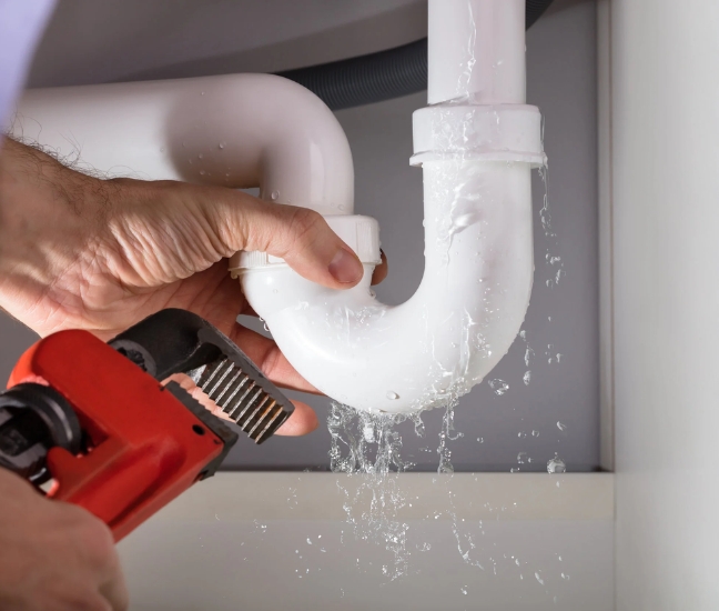Leak-pipe service